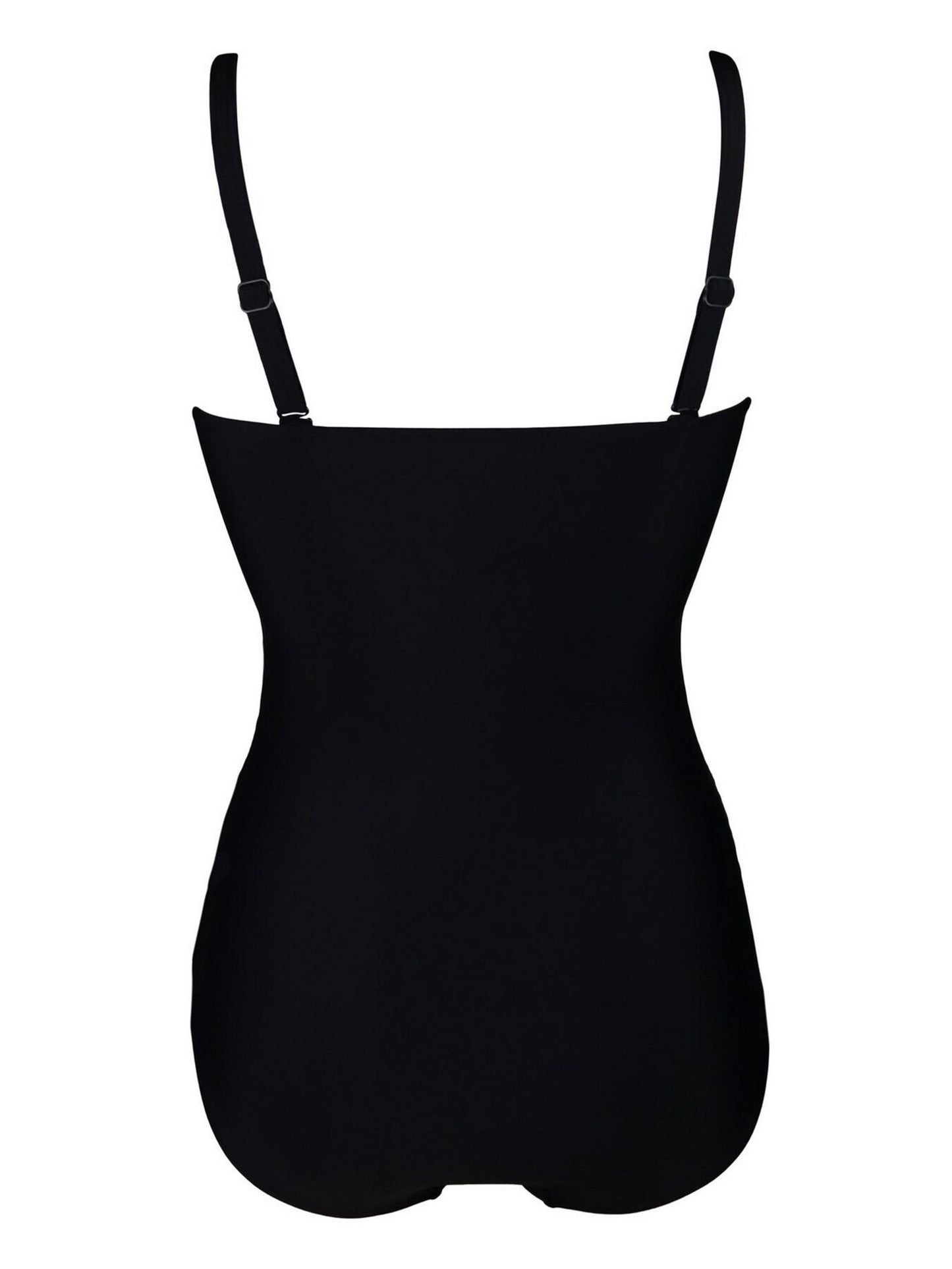 Pour Moi Santa Monica Strapless Tummy Control Swimsuit - Black