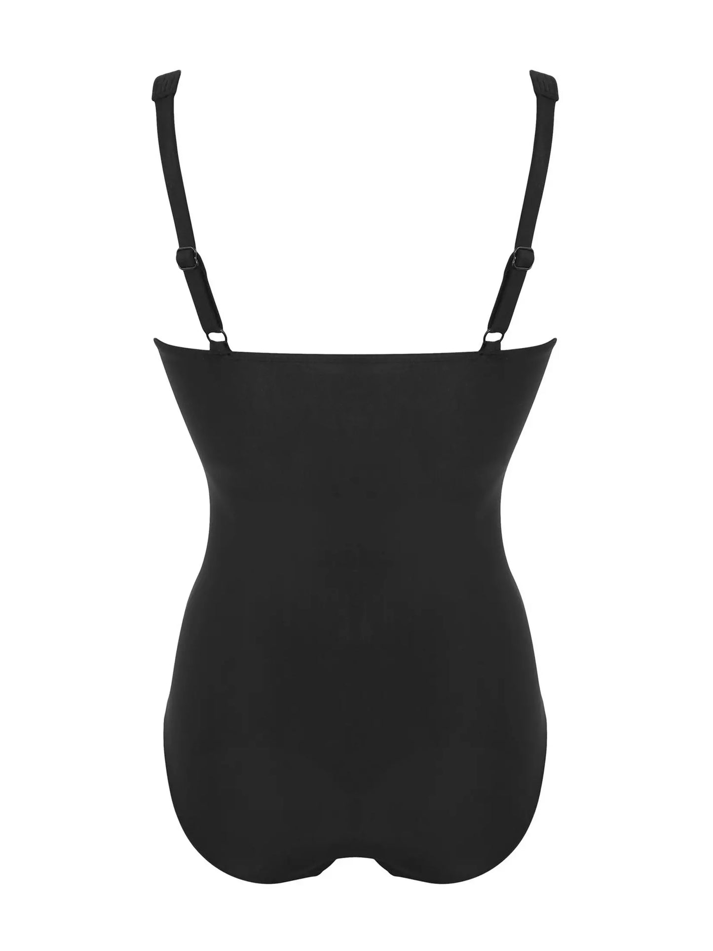 Pour Moi Santa Barbara Tummy Control Swimsuit in Black