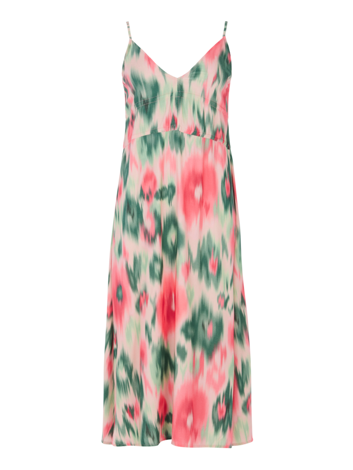 Protest Song Dress in Guava Pink