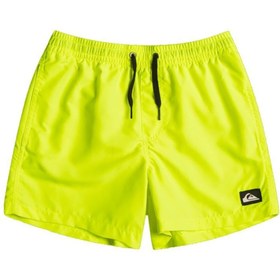 Quiksilver Everyday Boys Swim Shorts in Neon Yellow