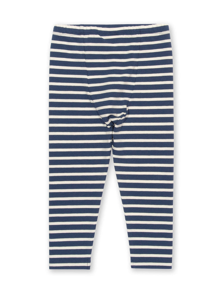 Kite Stripy Leggings Navy