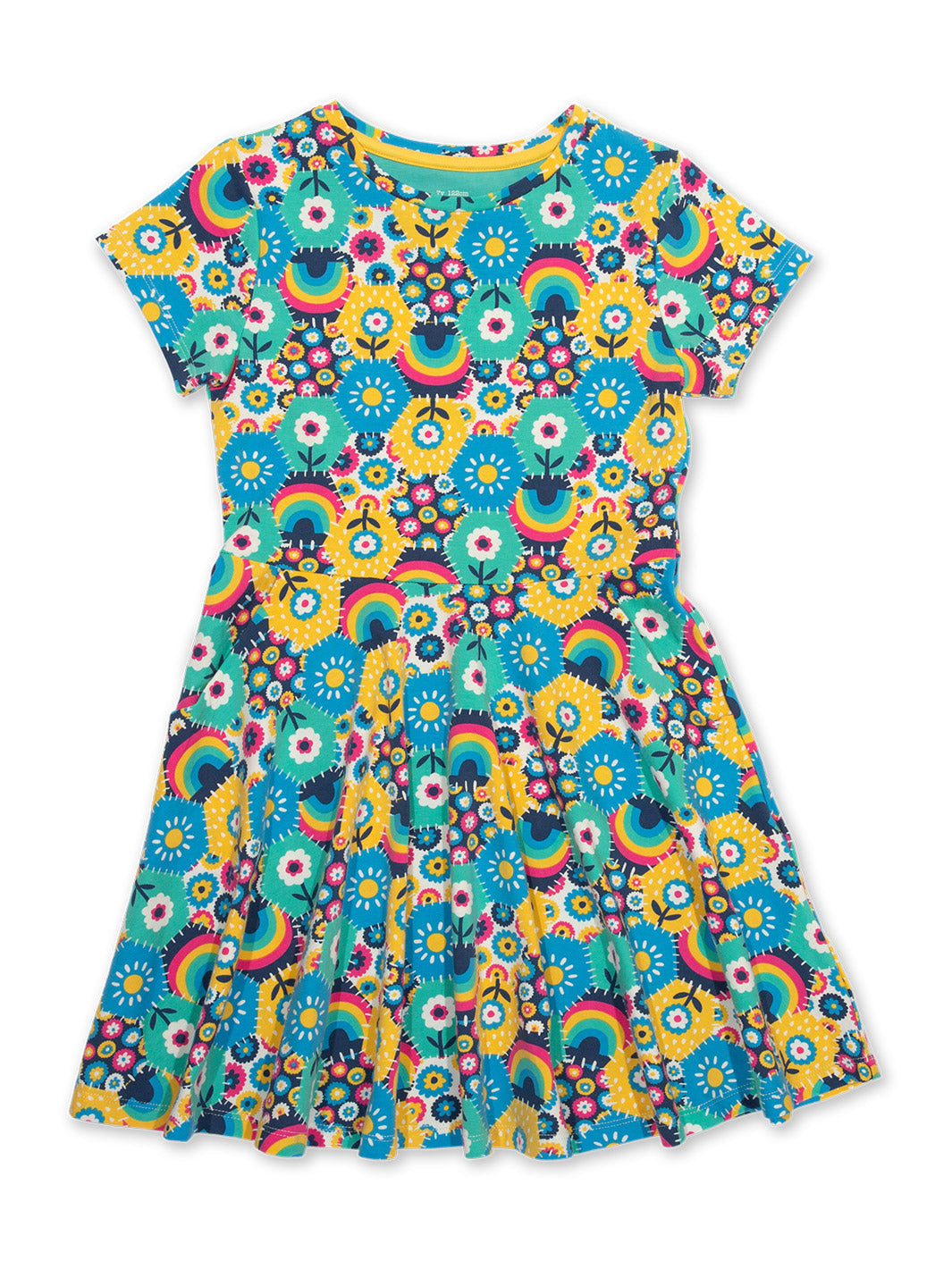 Kite Patchwork planet skater dress