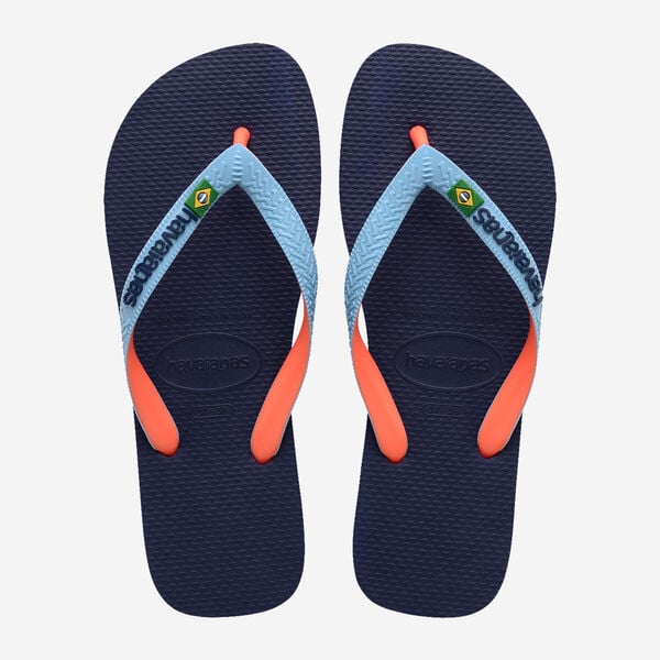 Havaianas Brasil Mix in Navy/Lavender Blue