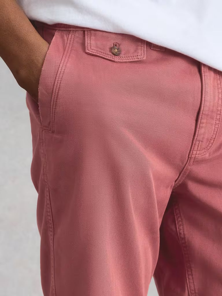 White Stuff Chapman Casual Short in Deep Red