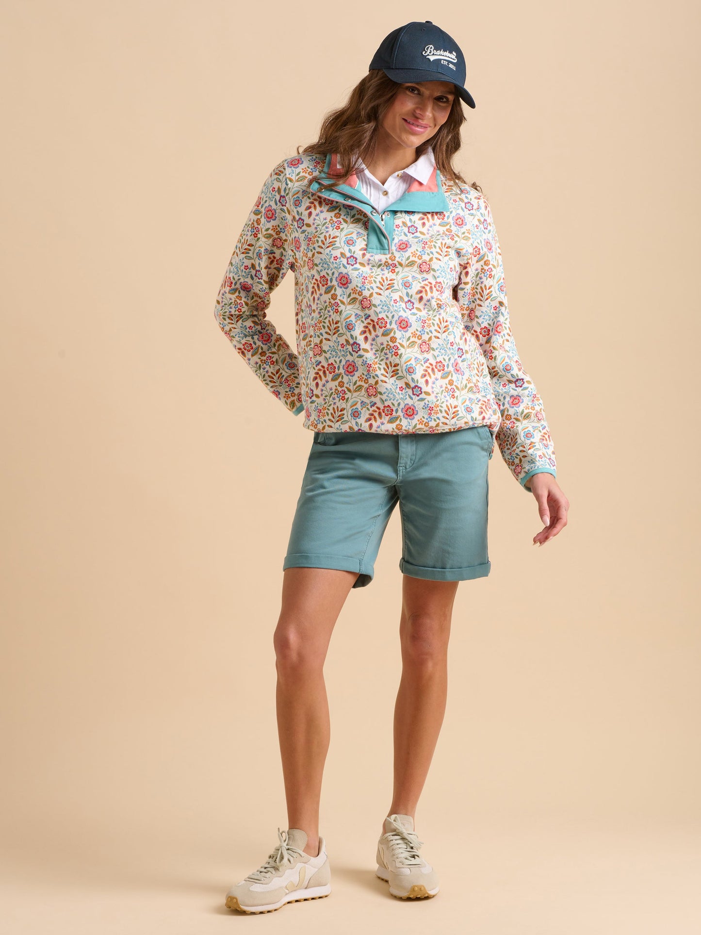 Brakeburn Blue Chino Short