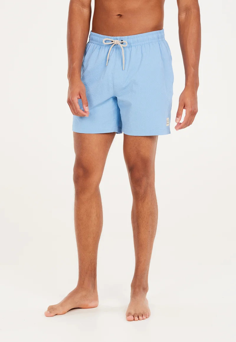 Protest Baky Swim Shorts in Dusty Blue