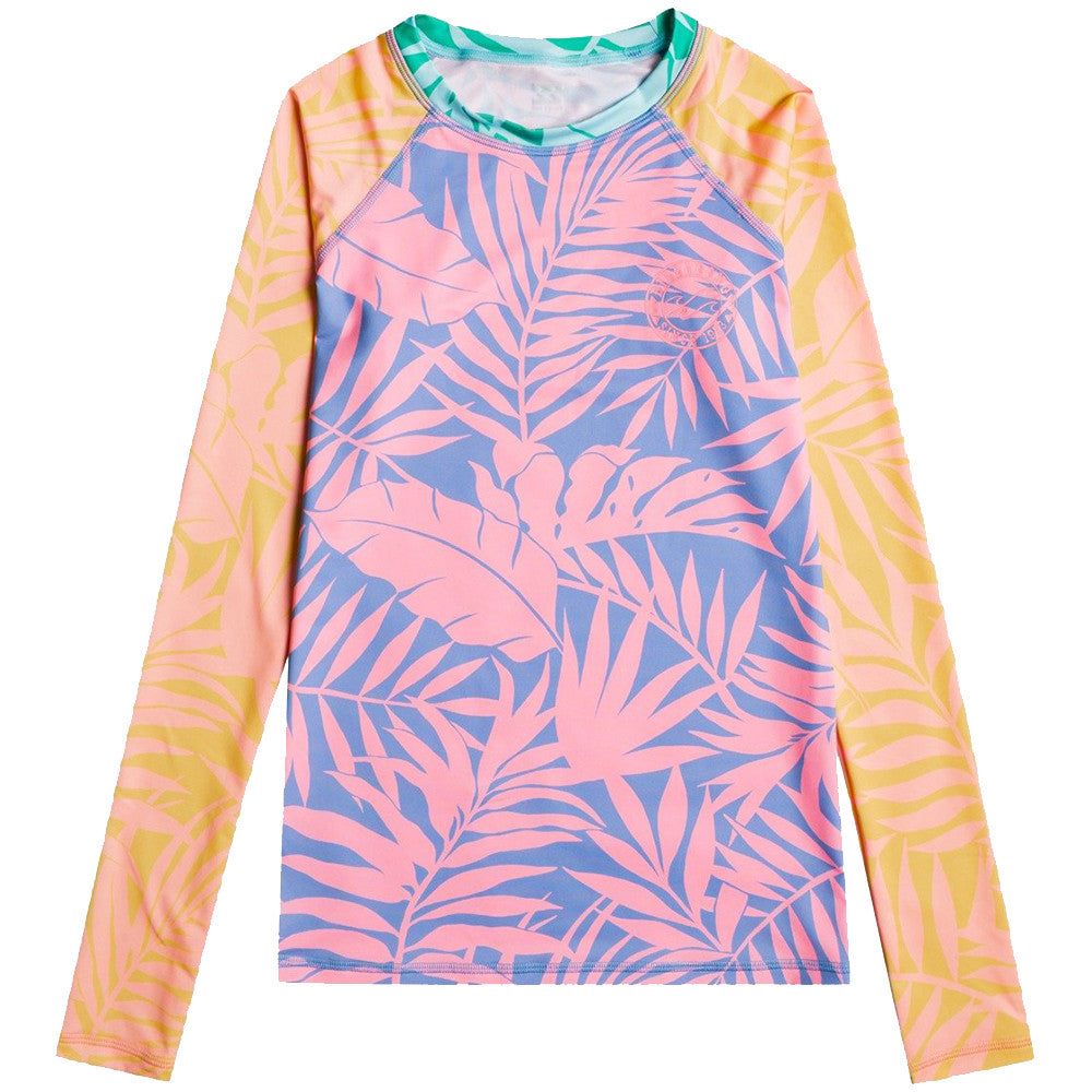 Billabong Swim Long Sleeve Rash Vest in Multi