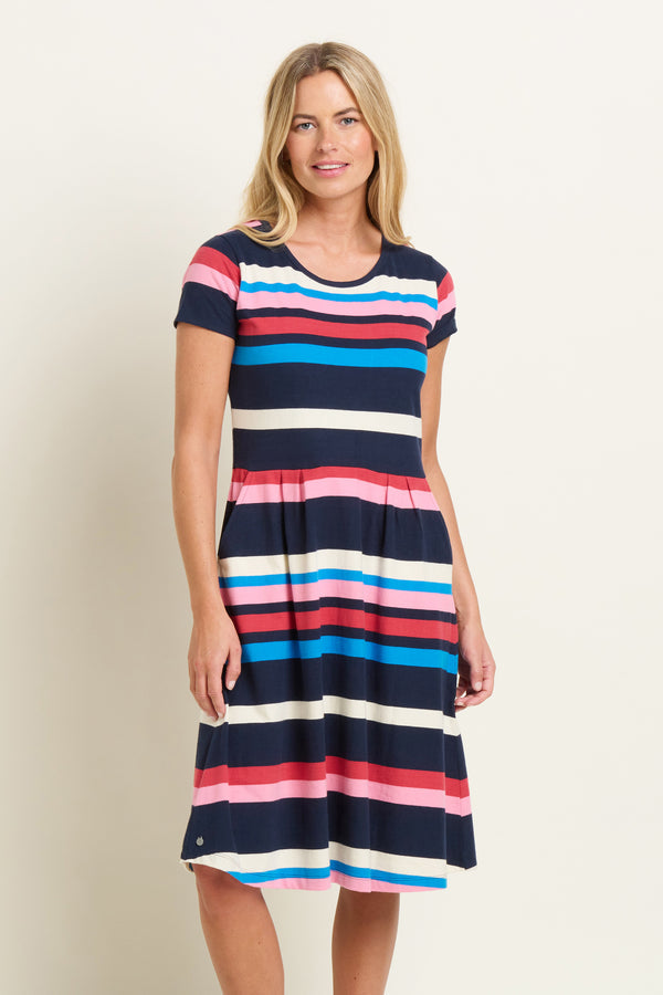 Brakeburn Toni Stripe Dress