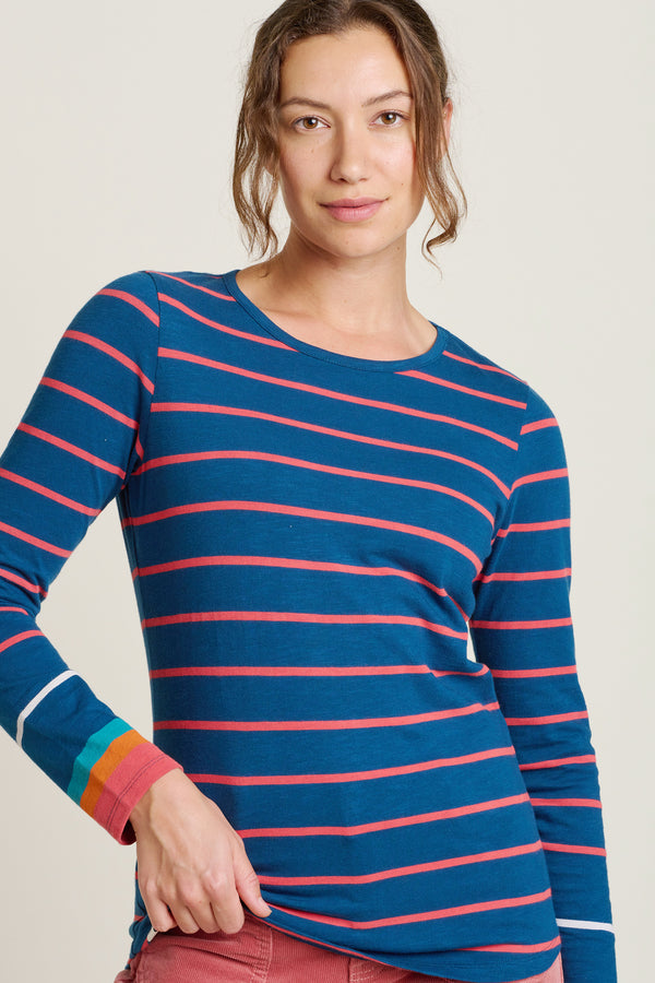 Brakeburn Multi Stripe Tee