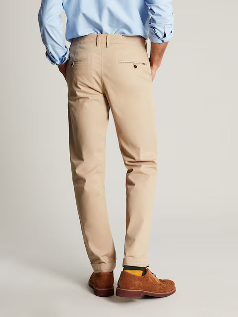 Joules Stamford Navy Chinos in Tan