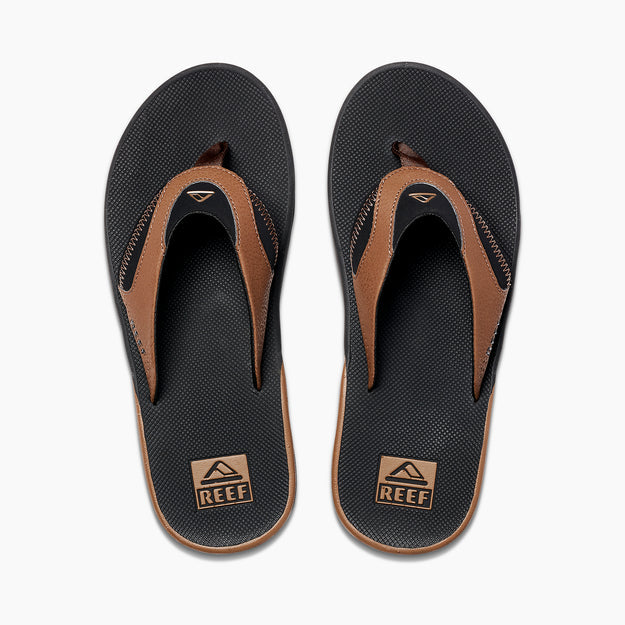 Reef Fanning in Black/Tan