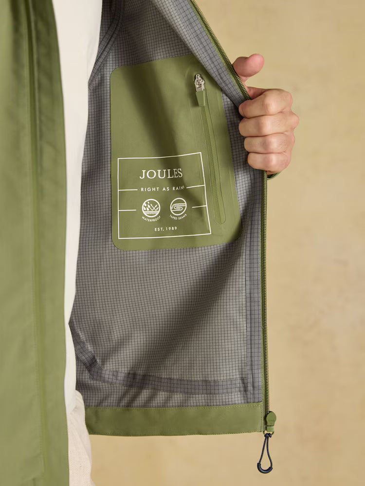 Joules Hadley Green Waterproof Coat