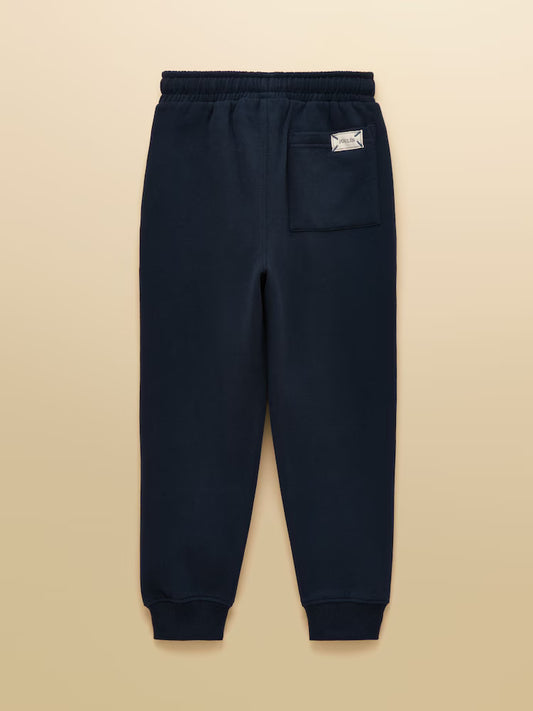 Joules Ted Boys Cuffed Joggers in Navy