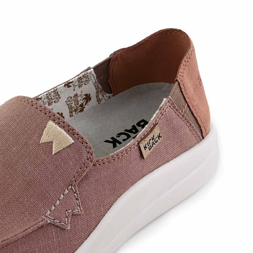 Kick Back Rizzo Linen Dusky Pink