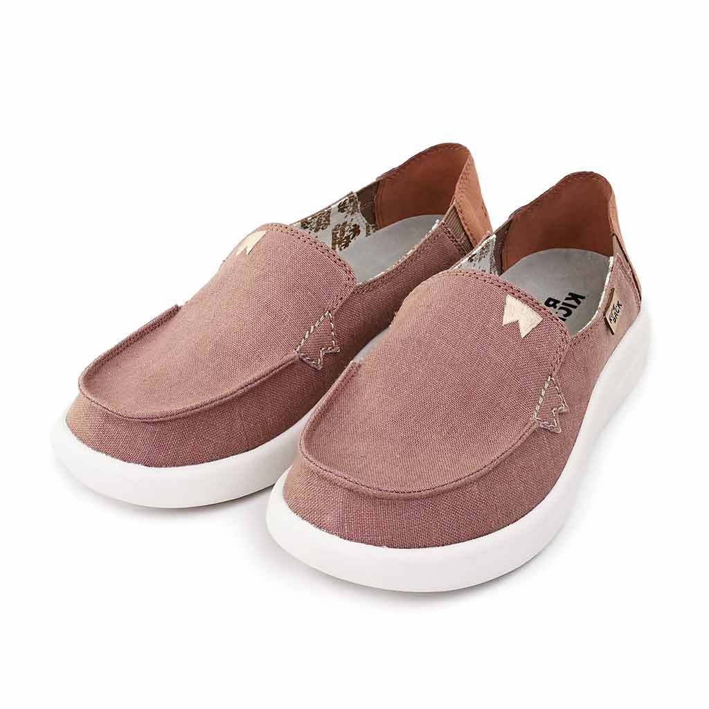 Kick Back Rizzo Linen Dusky Pink