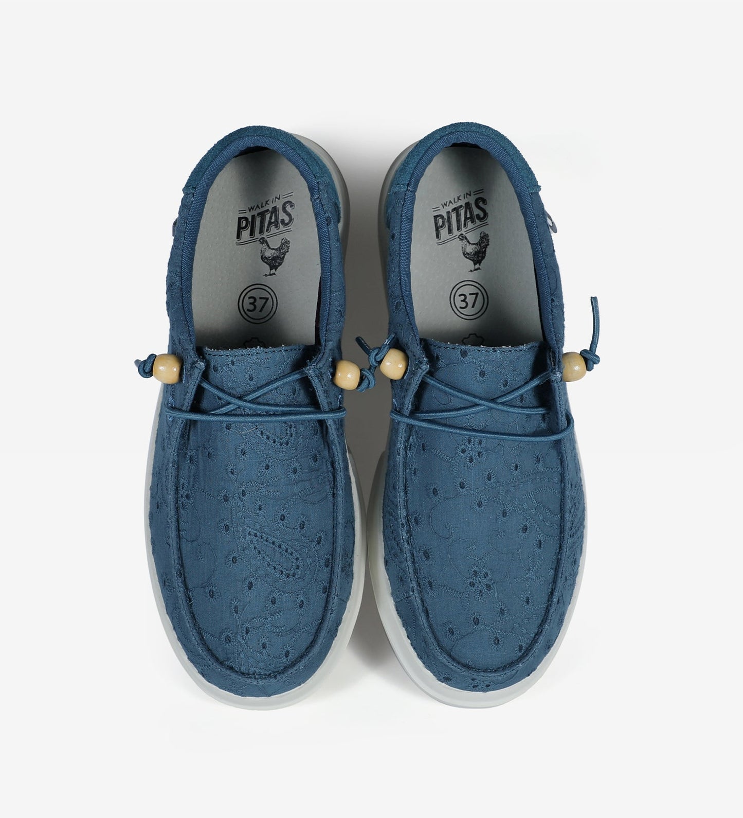 Walk in Pitas Kila Ultralight Wallys in Ocean Blue