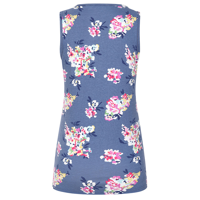 Lazy Jacks Ladies Printed Vest - Wildflower