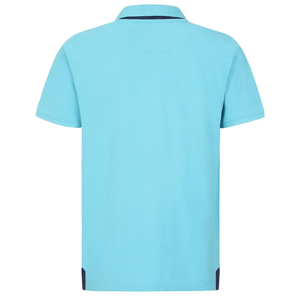 Lazy Jacks Polo Shirt in Turquoise