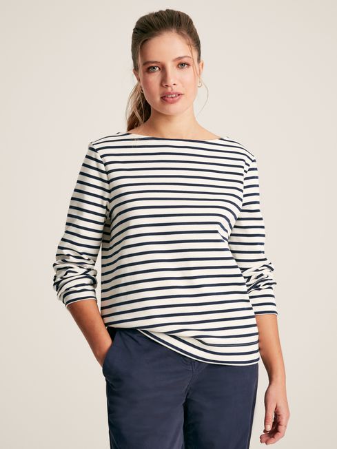 Joules New Harbour in Navy Stripe