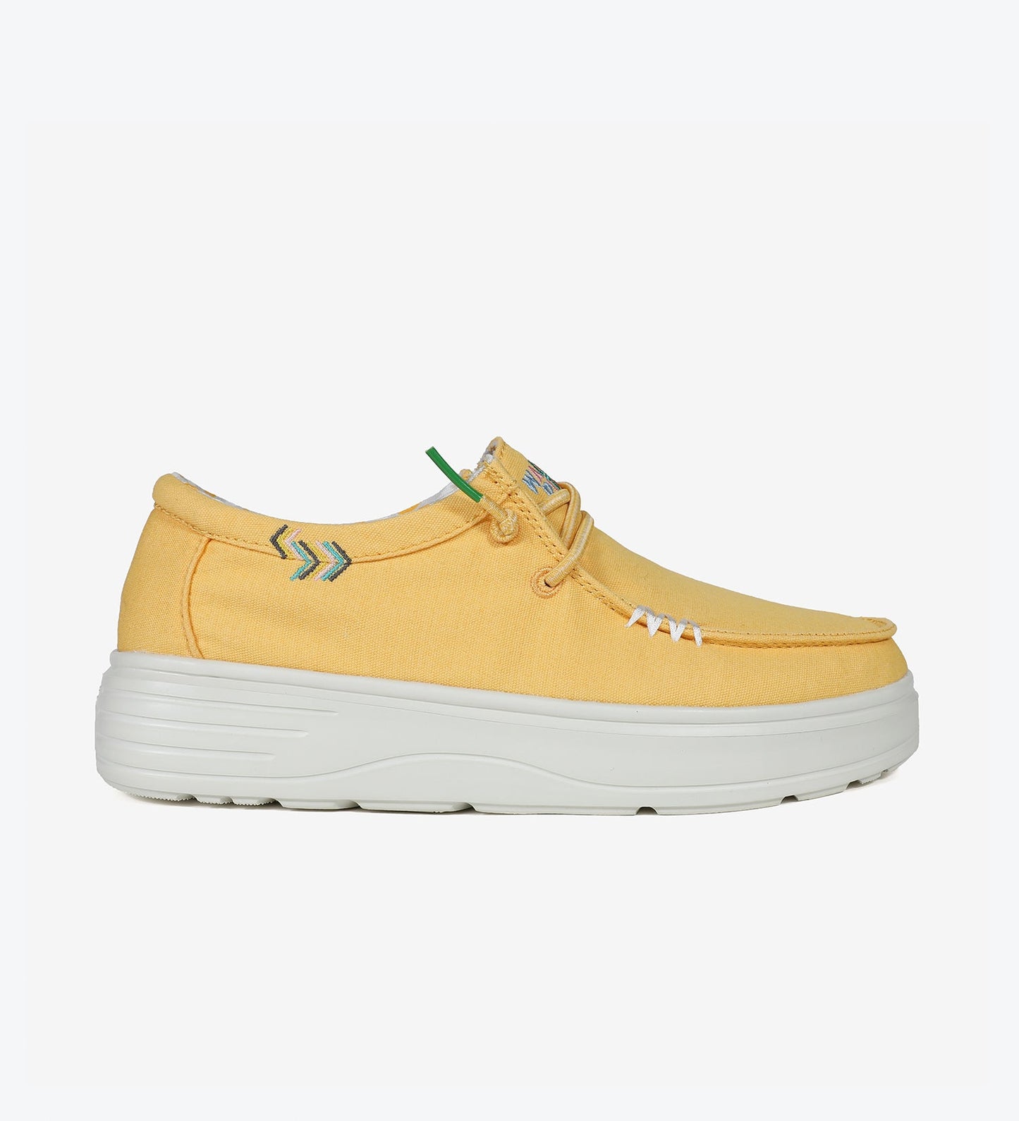 Walk in Pitas Natal Ultralight Platform Wallys in Mustard