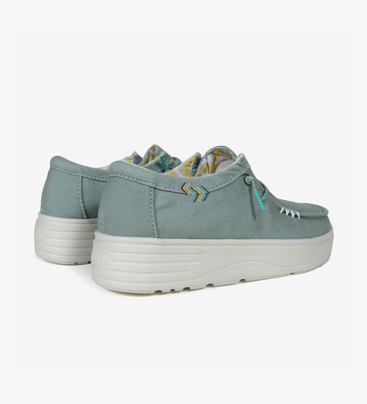 Walk in Pitas Natal Ultralight Platform Wallys in Khaki