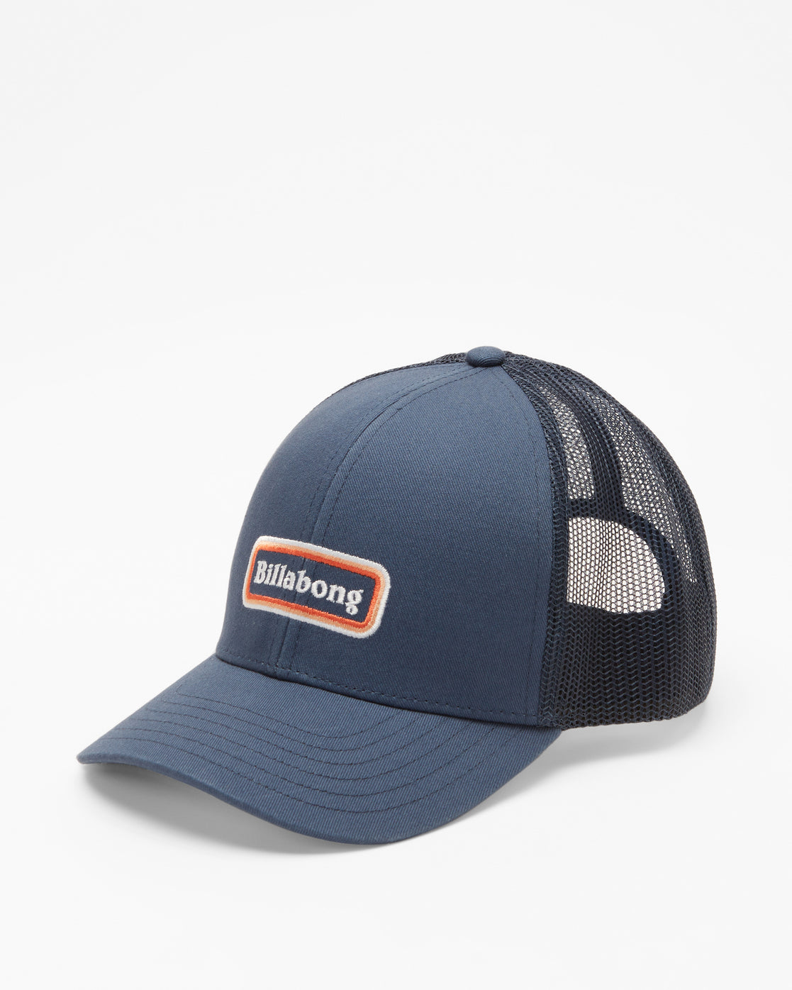 Billabong Walled Trucker Cap in Denim Blue