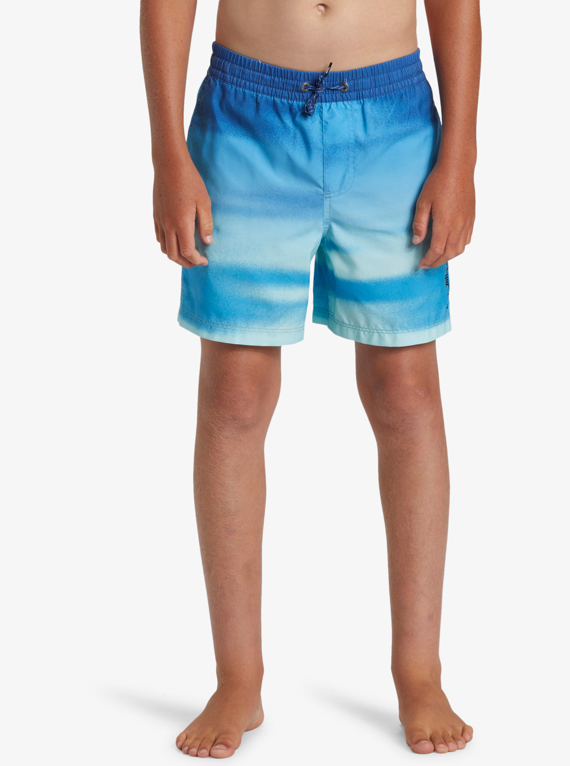 Quiksilver Everyday Fade Volley Boys Swim Shorts in Monaco Blue