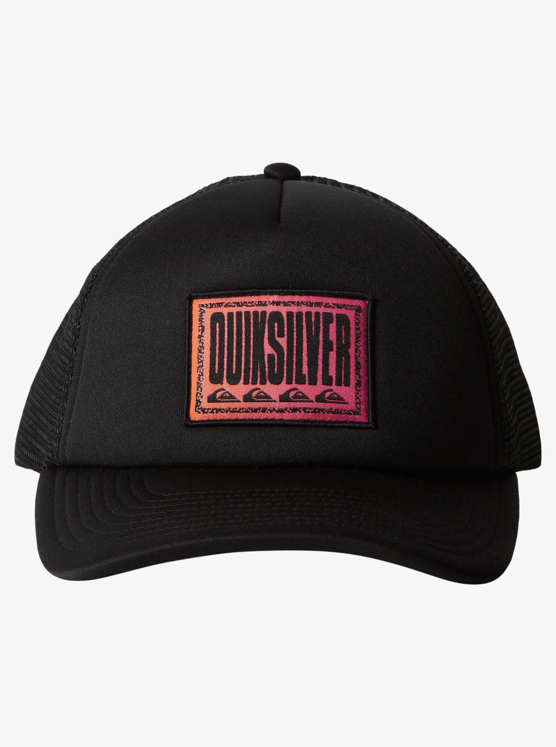 Quiksilver Slab Scratch Boys Trucker Cap in Black