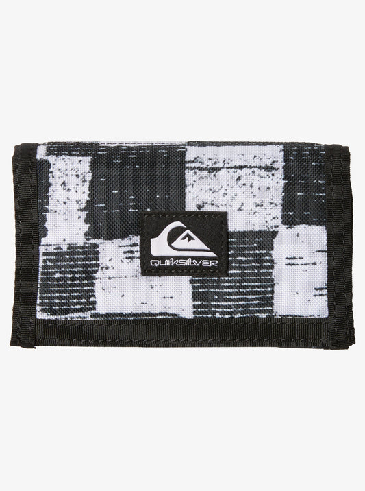 Quiksilver The Everydaily Tri Fold Waller in Blacl