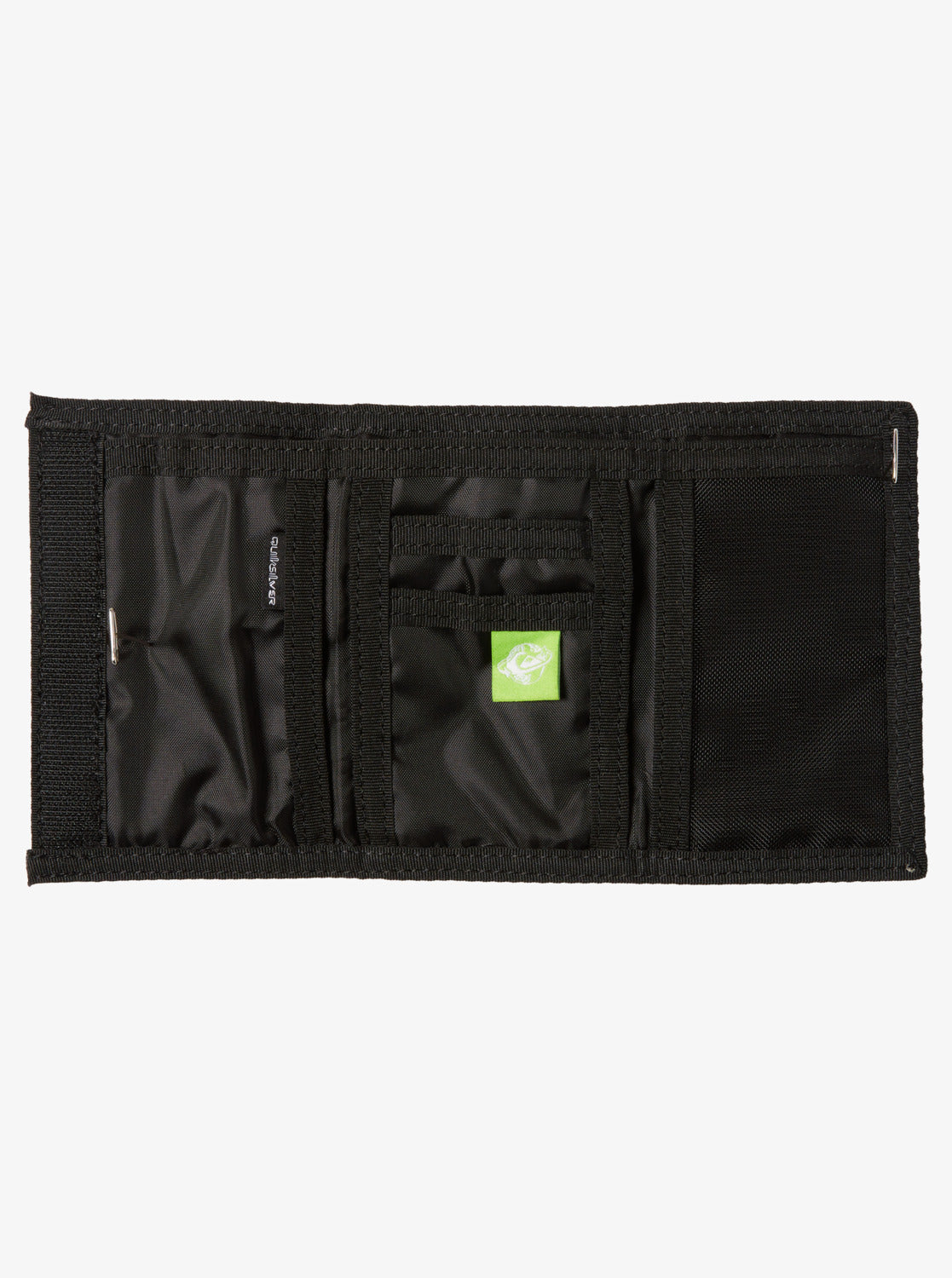 Quiksilver The Everydaily Tri Fold Waller in Blacl