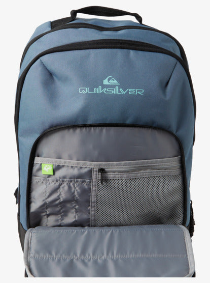 Quiksilver Burst 2.0 24L Medium Backpack in Bering Sea Check Tie Dye