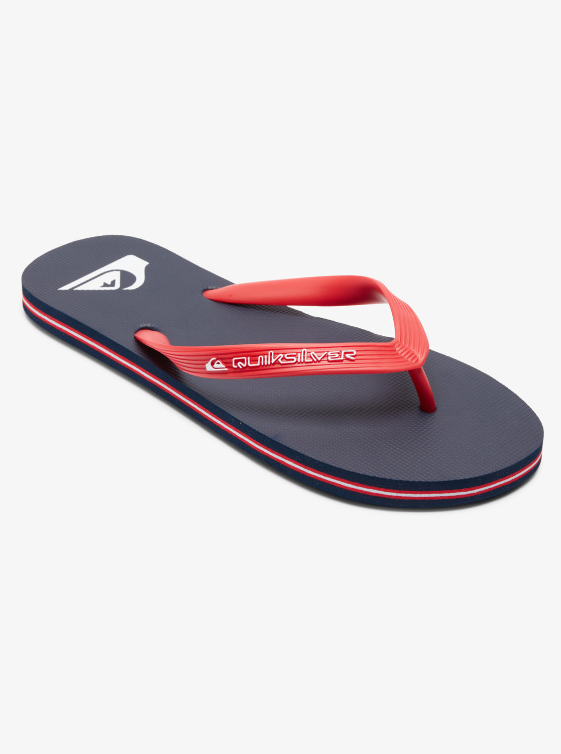 Quiksilver Molokai Core Flip Flops in Red 1