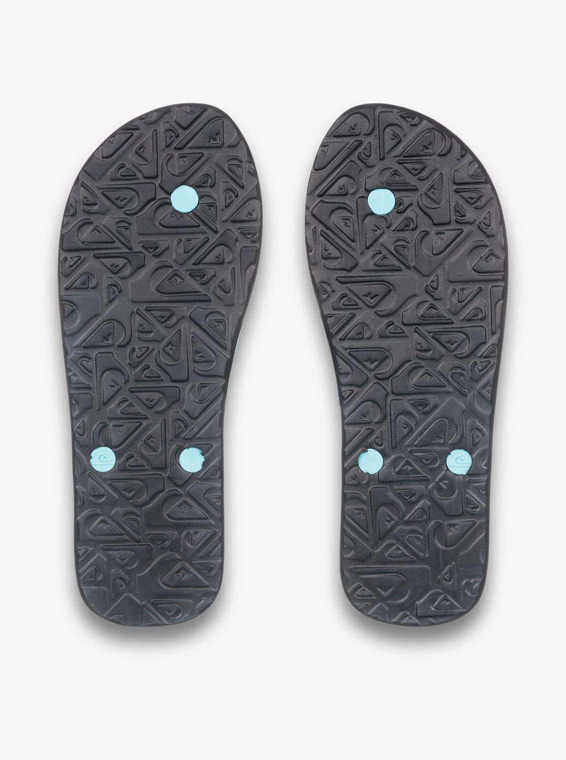 Quiksilver Molokai Stripe 25 Flip Flops in Nebulas Blue Boomfade