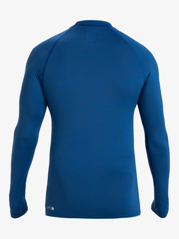 Quiksilver Everyday Long Sleeve UPF 50 Rash Vest in Dark Blue