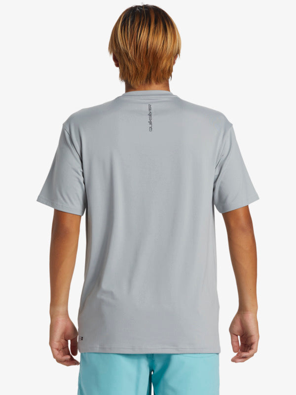 Quiksilver Everyday UPF 50 Surf T-Shirt in Grey