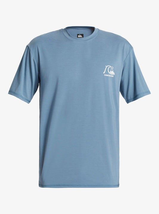 Quiksilver DNA Surf Short Sleeve UPF 50Surf T-Shirt in Blue Shadow