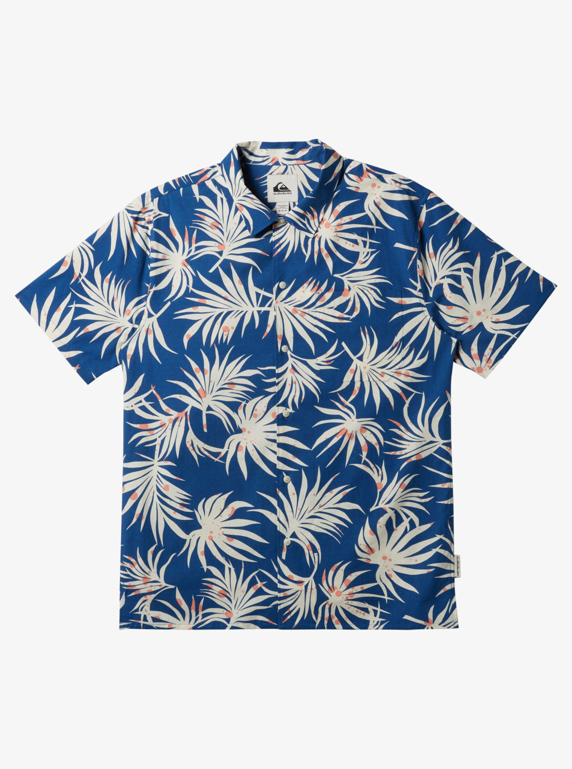 Quiksilver Beach Club Casual Shirt in Monaco Blue