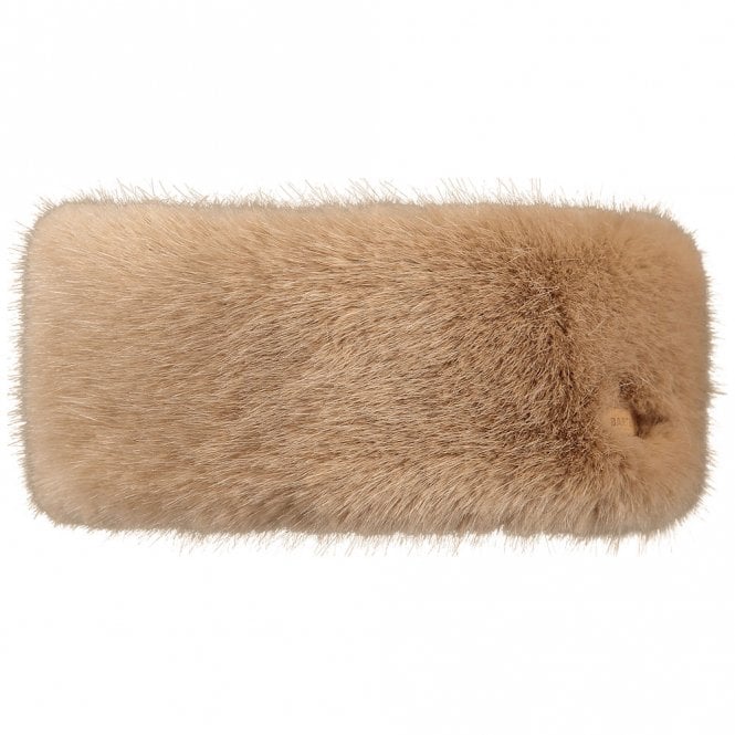 Barts Fur Headband in Light Brown