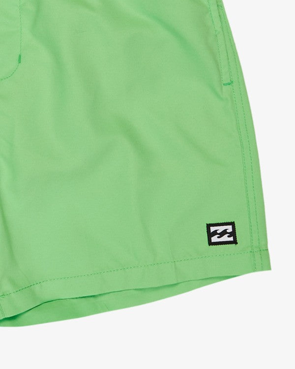 Billabong All Day Layback 14" Swim Shorts in Neon Green
