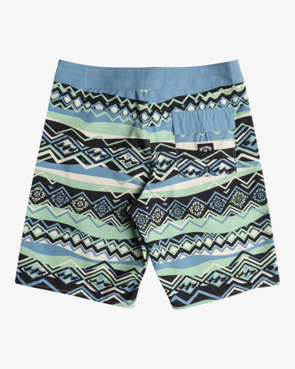 Billabong Sundays 20" Board Shorts in Sea Green