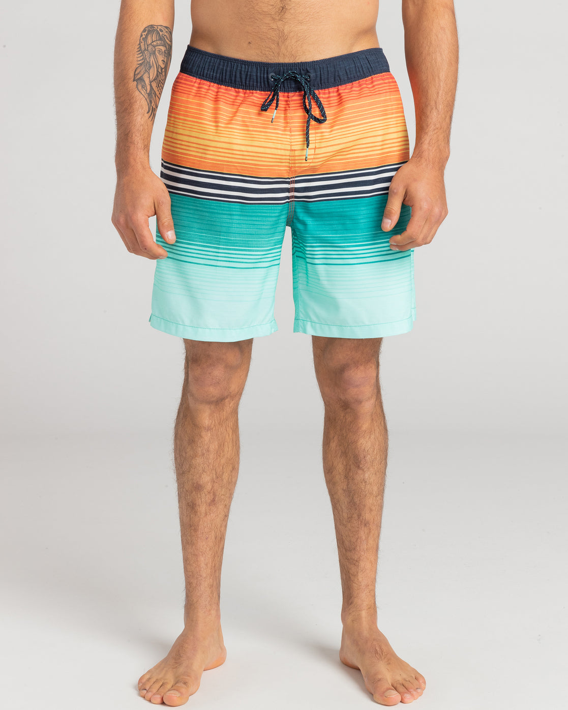 Billabong All Day Herirtage Layback Board Shorts in Mint