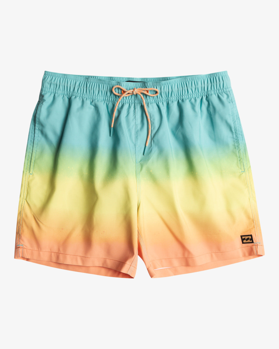 Billabong All Day Fade Layback 16" Swim Shorts in Papaya