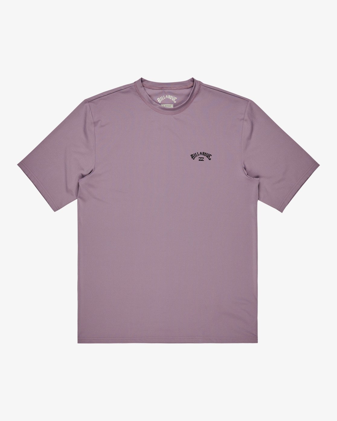 Billabong Arch Wave UPF 50 Rash Vest in Light Purple
