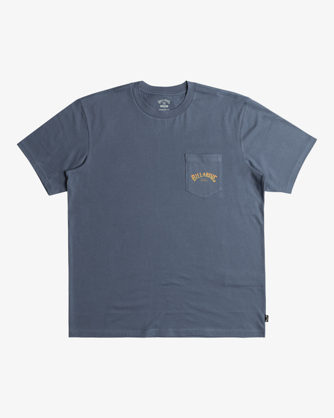 Billabong Stacked Arch T-Shirt in Slate Blue