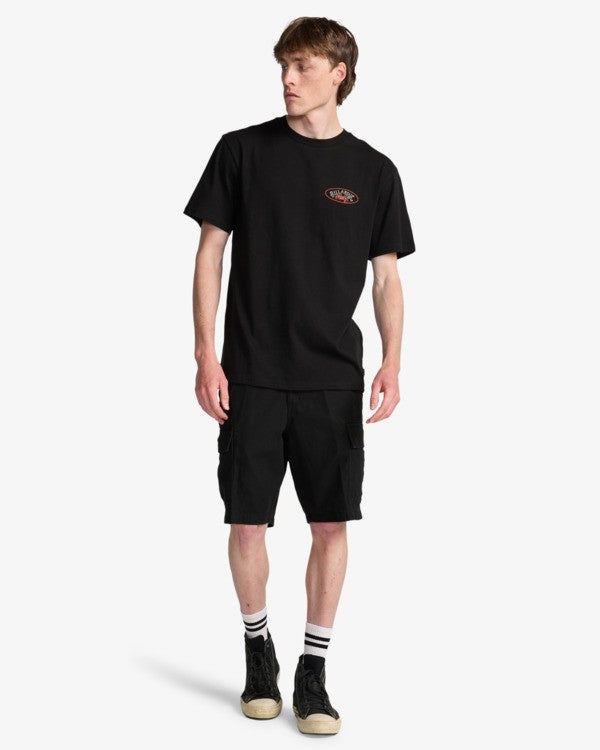 Billabong Orbit Arch T-Shirt in Black