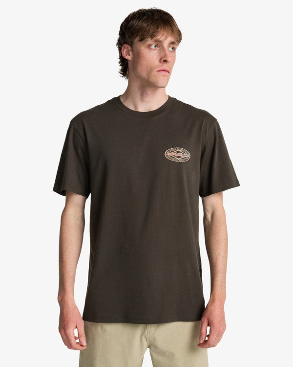 Billabong Diamond Vision T-Shirt in Raven