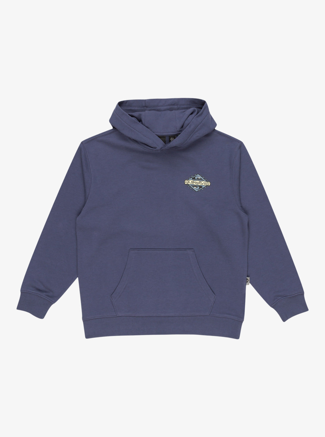 Quiksilver Drybridge Boys Pullover Hoodie in Crown Blue