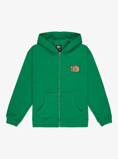 Quiksilver Graphic Hero Boys Hoodie in Leprechaun