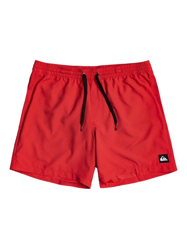 Quiksilver Everyday 13" Boys Swim Shorts in High Risk Red