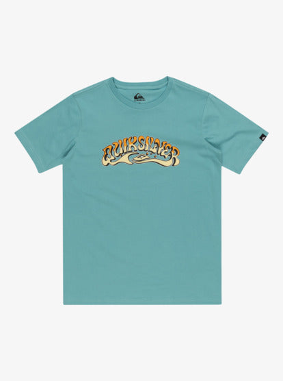 Quiksilver Bubble Arch Boys T-Shirt in Marine Blue